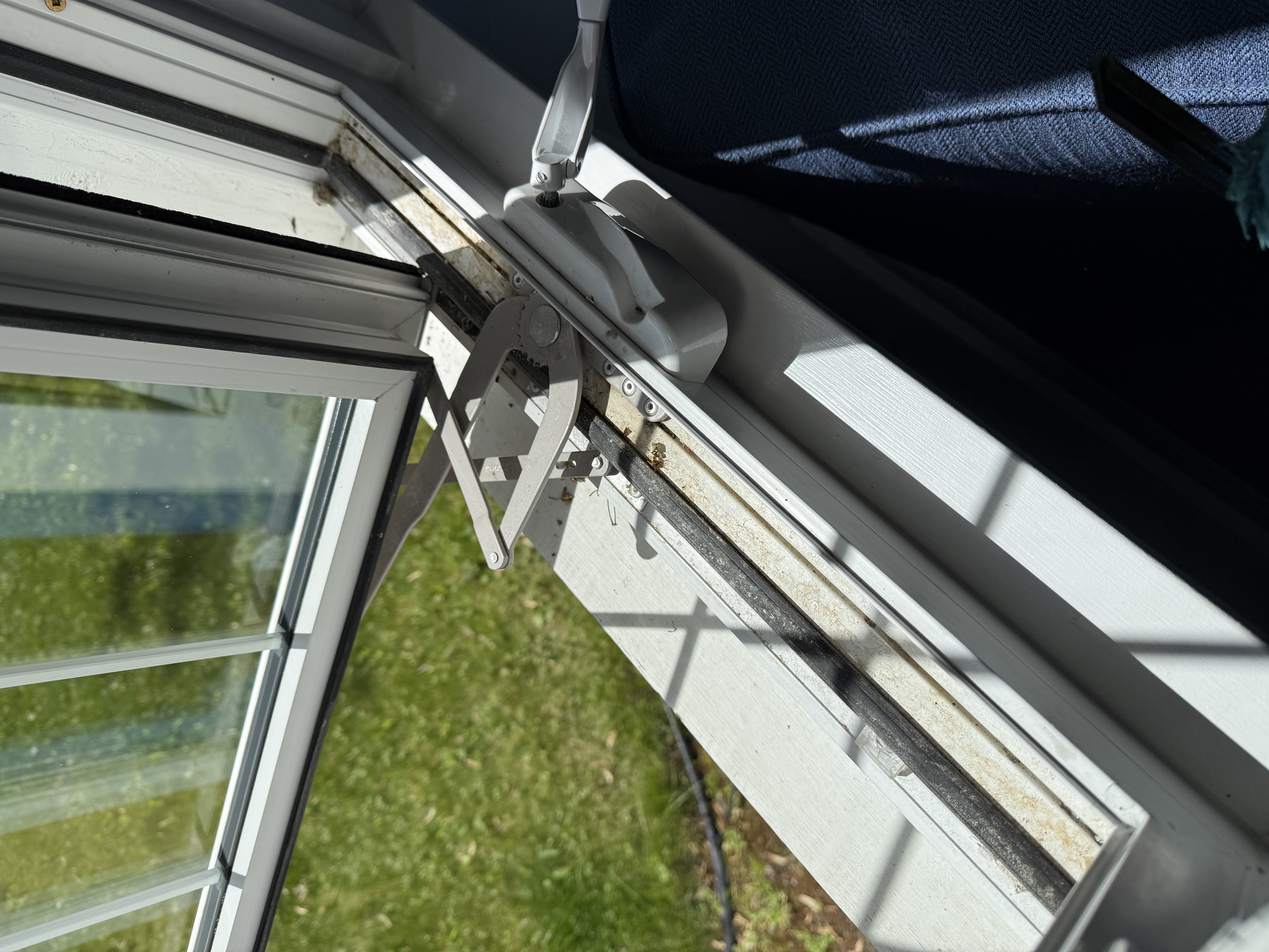 Residential Window Cleaning - Before